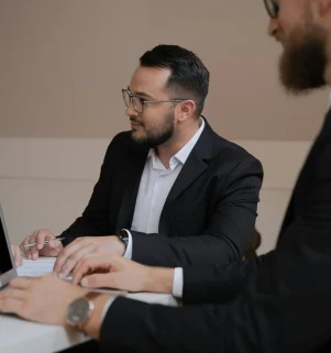 Meeting Image with manager