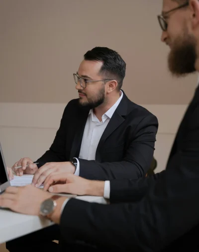 Meeting Image with manager